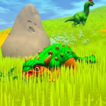 ٪�޼ͼ���(Jurassic Ankylosaurus)