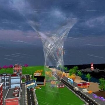 ����������Tornado Rain and Thunder