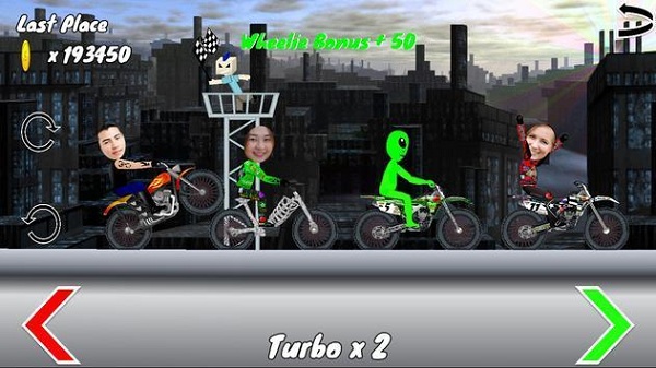 Ħг沿Motorcycle Face Racev5.5 °