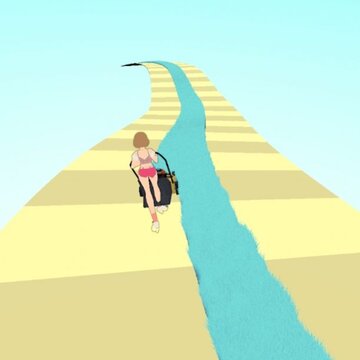 �������3DMow Runner 3D