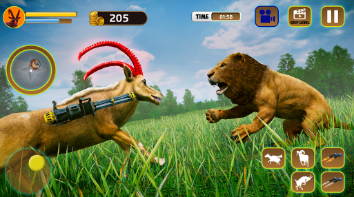 ���µ�ɽ���Ұ����ģ����(Scary Super Goat Animal life)