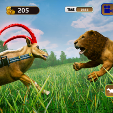 ���µ�ɽ���Ұ����ģ����(Scary Super Goat Animal life)