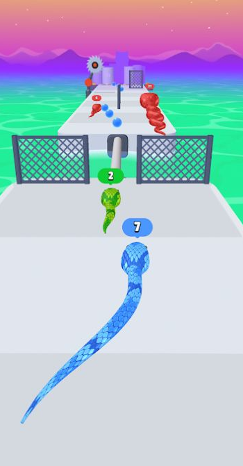 ���ܲ�����(Snake Run Race)
