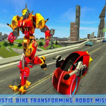 δ�������˾�Ԯ����(Futuristic Bike Robot Transform Rescue City 2018)