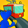 �糵�����ɫ����3D��Tram Rush: Blue Monster 3D��v1.0 ��׿��