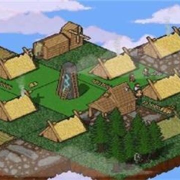 ����еĴ�ׯA Village in the Sky