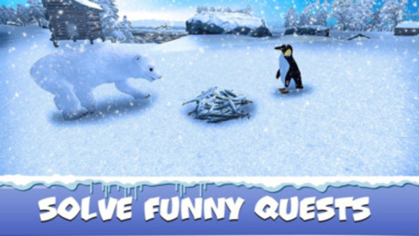 ���ģ���������������İ�(Penguin Fly : The Moon)v1 ��׿��