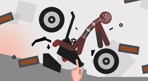 �����ײ��ģ����(Stickman Dismounting)