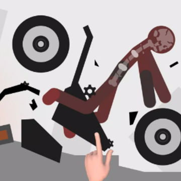 �����ײ��ģ����(Stickman Dismounting)