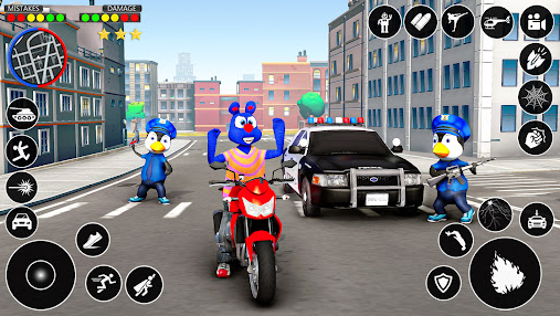 ��ɫ���ﷸ�ﶷʿ(Blue Monster Crime Simulator)