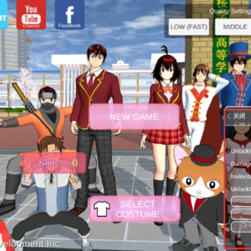 ӣ��У԰ģ����Ӣ�İ����β���赸���°�(SAKURA SchoolSimulator)