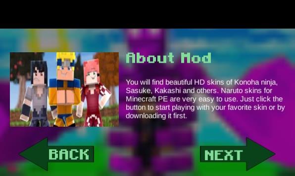 �ҵ������Ӱ����narutoģ��NarutoModsforMinecraftPEv1.70 ��׿��