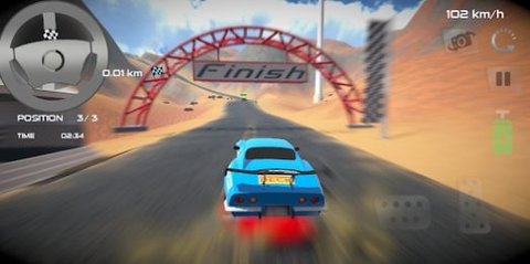 �����������ٿ�ŭ֮ս(Rally Car : Extreme Fury Race)v0.4 ��׿��
