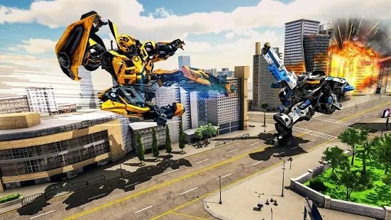 �ռ������˱���(Ultimate Robot Car transforming game)v1.1 ��׿��