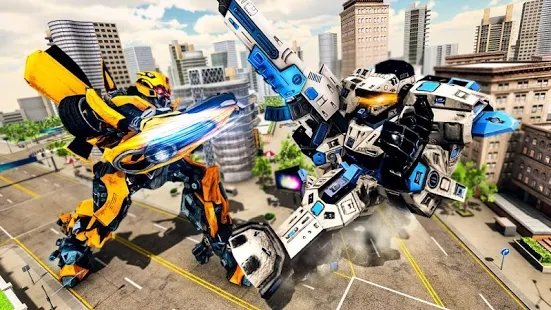 �ռ������˱���(Ultimate Robot Car transforming game)v1.1 ��׿��