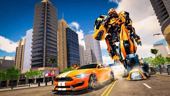 �ռ������˱���(Ultimate Robot Car transforming game)v1.1 ��׿��