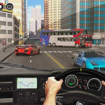 ���г�;����ģ����3DCity Coach Bus