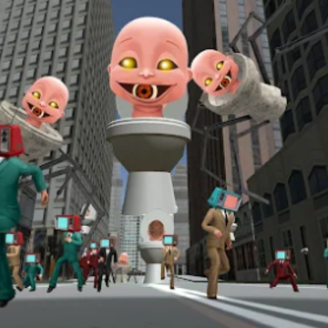 ��������׽�Բ�(Toilet Monster Hide N Seek)