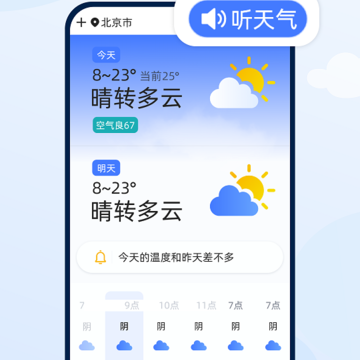 天气预报灵 天气预报灵
