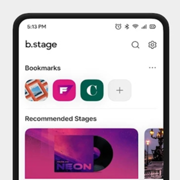 b.stage app