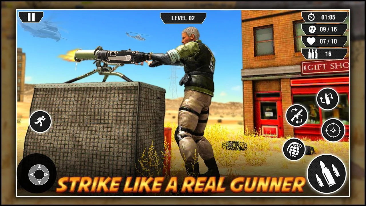 ս(Machine Gun Games War Action)v1.0.1 ׿
