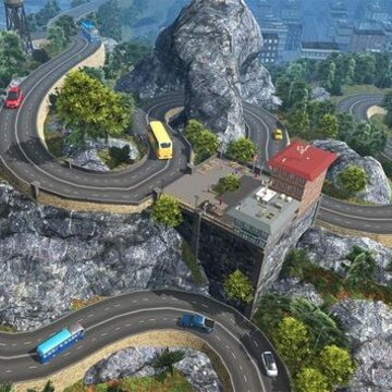 旅游客车巴士公路驾驶 旅游客车巴士公路驾驶