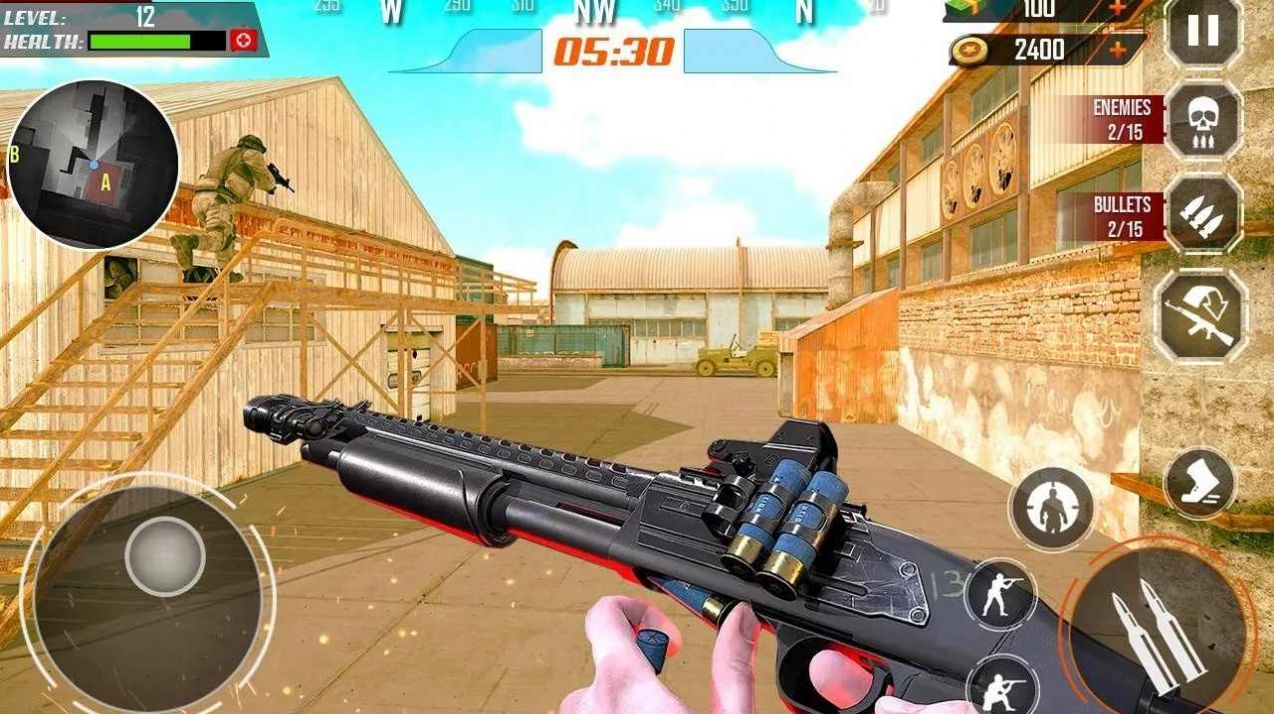 3D����ǹս(Counter Terrorist Stealth Mission)v1.1.8 ��׿��