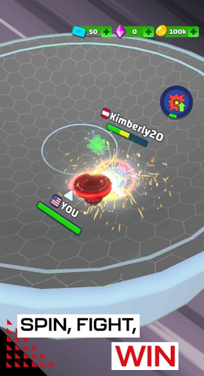 ��תսʿ������(Spinner Fighter Arena)v1.7.1 ��׿��