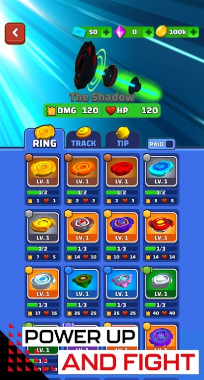 ��תսʿ������(Spinner Fighter Arena)v1.7.1 ��׿��