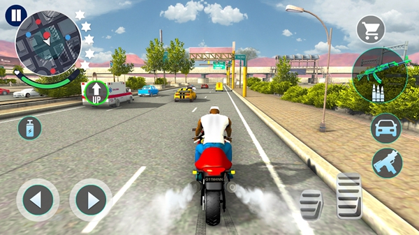 ��˹ά��˹�ڰﷸ��ս��Vegas Gansgter Crime Warv1.0.0 ��׿��