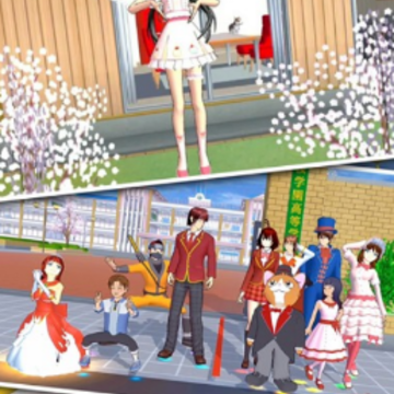 樱花校园樱花小镇 樱花校园樱花小镇