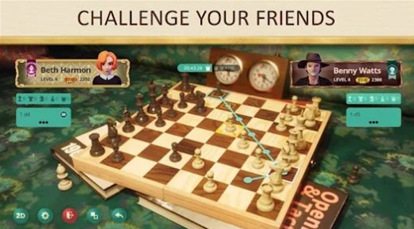 后翼弃兵棋盘对战(Queens Gambit Chess) 后翼弃兵棋盘对战(Queens Gambit Chess)