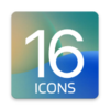 ��׿��ios16����ȫ�׷�(iOS Icons)v10.5.2 ���°�