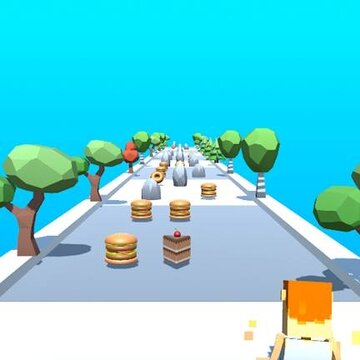 ��;�����Fast Food Race 3D