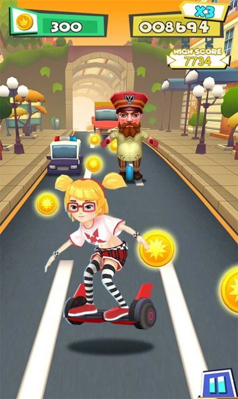 ƽ�⳵��ʦ��Hoverboard Rushv1.2.5 ��׿��