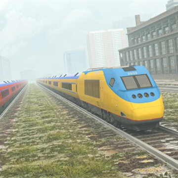 ���л�ģ����·(city train simulator train game)