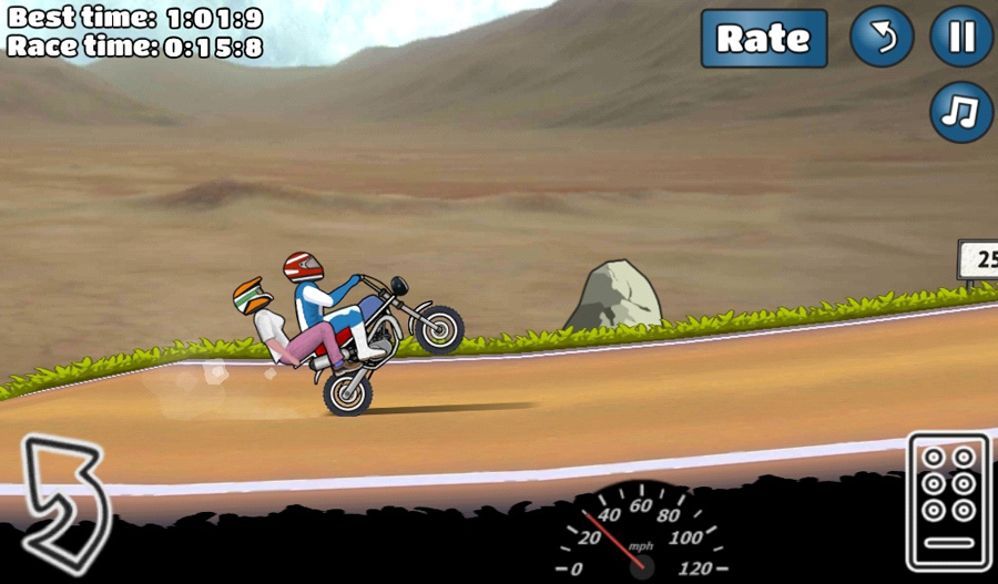 �ؼ�Ħ����ս�������İ�(Wheelie Challenge�Ĺ���)v1.67 ��׿��
