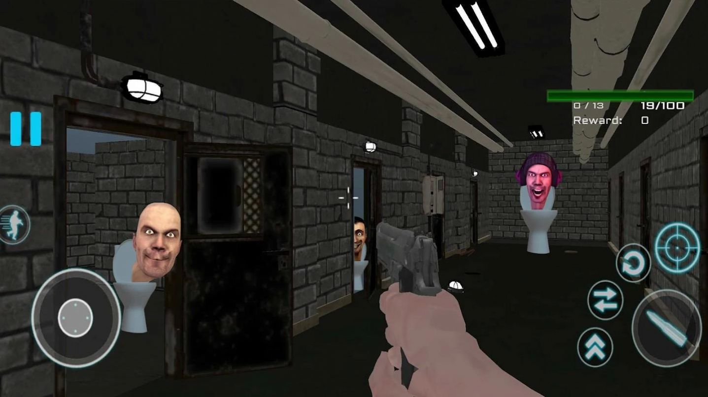 ˹���ȵϲ�����ս��Skbidi Toilet War��v1.0.2.1 ��׿��