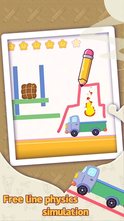 ����Ƥ��(draw line pickup truck)v1.0.0 ��׿��