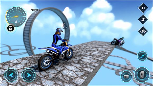 �����µ�Ħ�г�����(Mega Ramp Bike Race)v0.6 ��׿��