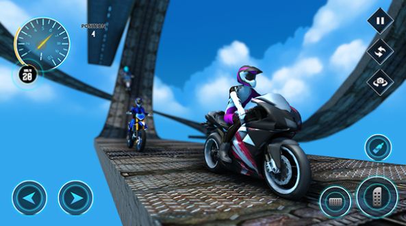�����µ�Ħ�г�����(Mega Ramp Bike Race)v0.6 ��׿��