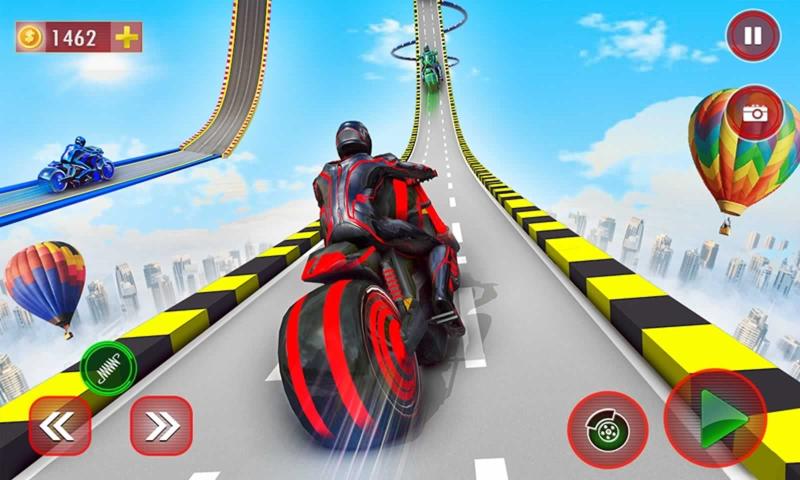 ����Ħ�г������ؼ���Light Bike Flying Stunts��v2.14.7 ��׿��