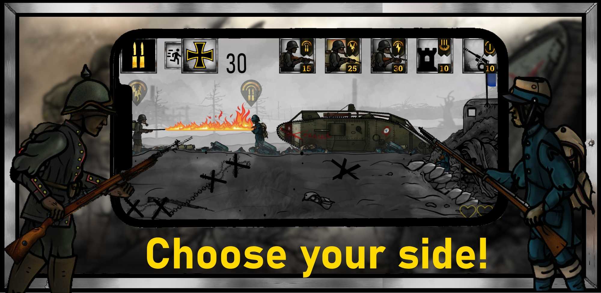 ���ߵĺڰ���Ѱ�(Dark on the Western Front)v4.1.0 ��׿��