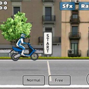 �ؼ�Ħ�г���սWheelie Challenge