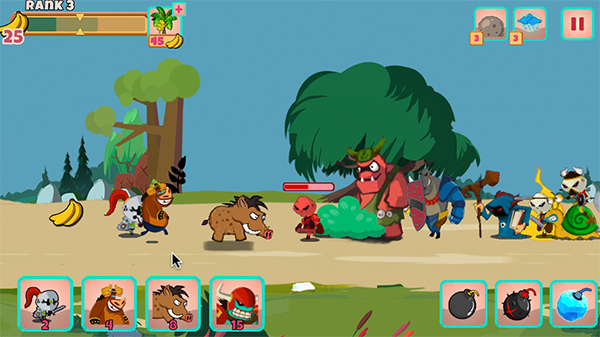 ����񳱲�������ս��(Monster Rush: Strategy TD war)v2 ��׿��