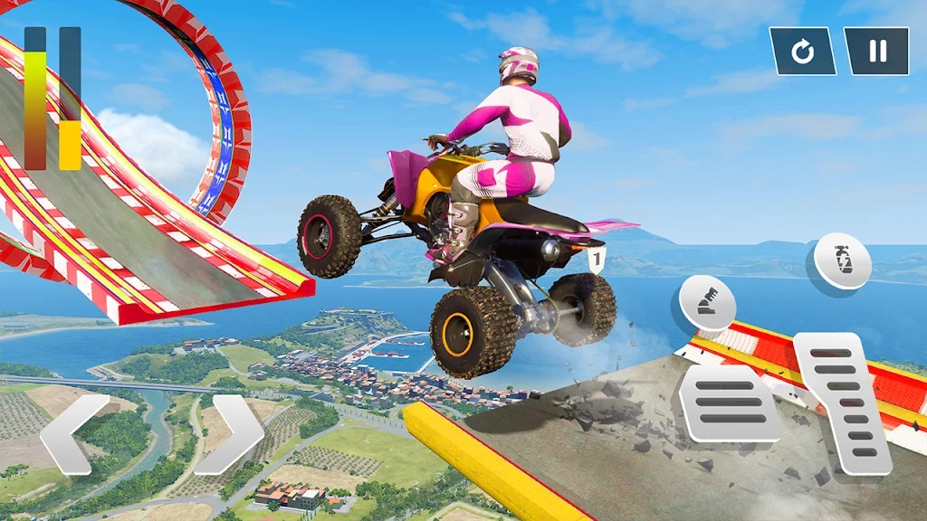 ȫγַɳ(Flying ATV Crash: Quad Stunts)v1.0 ׿