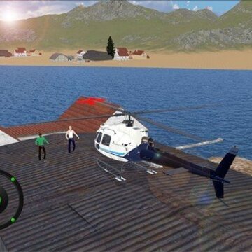 ֱ����ɽ�ؾ�ԮHelicopter Mountain Rescue