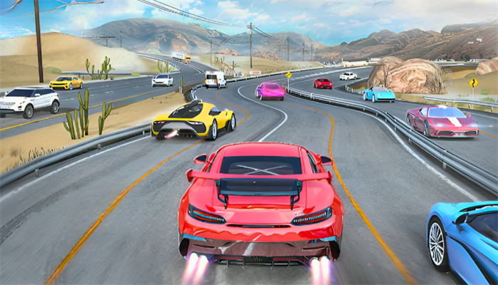 ����������ʻ�����ھ�(Turbo Car Driving Racing Champ)v1.0 ��׿��