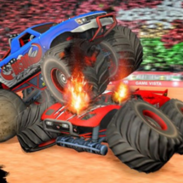 �±�ɳĮ����(Monster Derby Truck Fighting)