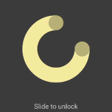 ��ָ���ģ����(slide to unlock)